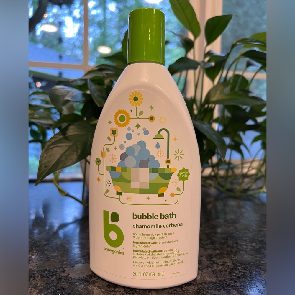 Babyganics chamomile verbena bubble bath